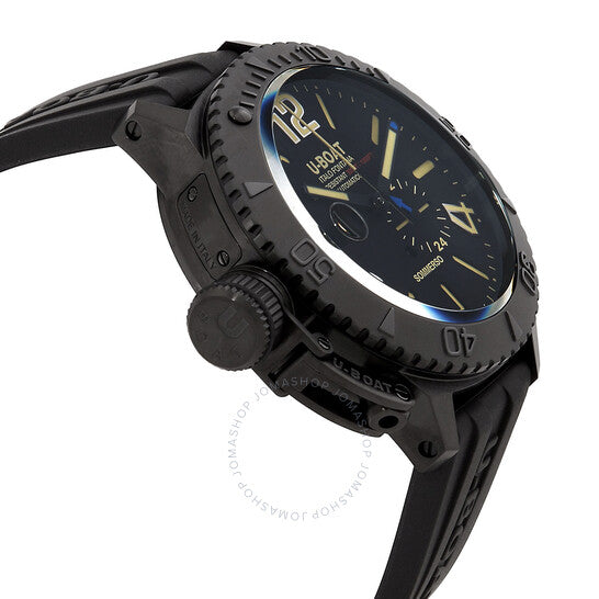 U-Boat, Lefty Sommerso DLC Automatic Black Dial Men's Watch