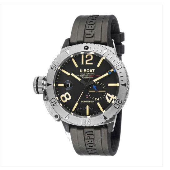U-Boat, Lefty Sommerso Automatic Black Dial Men's Watch