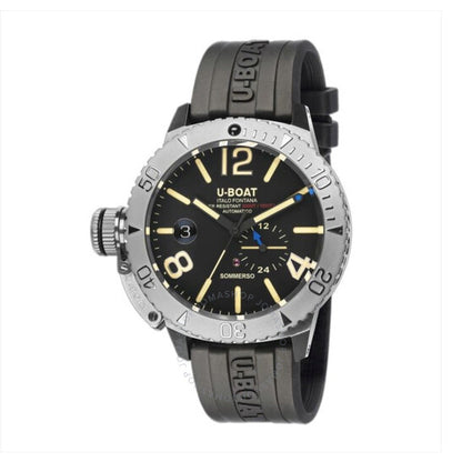 U-Boat, Lefty Sommerso Automatic Black Dial Men's Watch