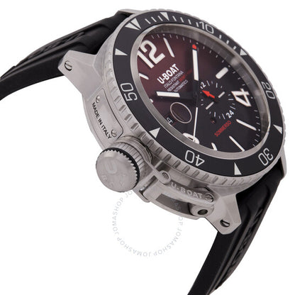 U-Boat, Sommerso Automatic Red Dial Men's Watch