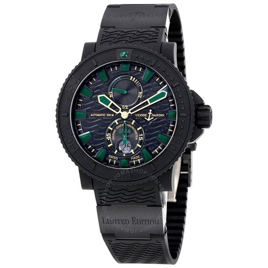 Ulysse Nardin, Black Sea Automatic Black Dial Men's Watch 263-92LE-3C-928