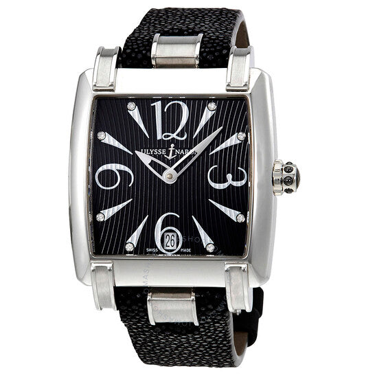 Ulysse Nardin, Caprice Automatic Black Dial Ladies Watch 133-91-06-02