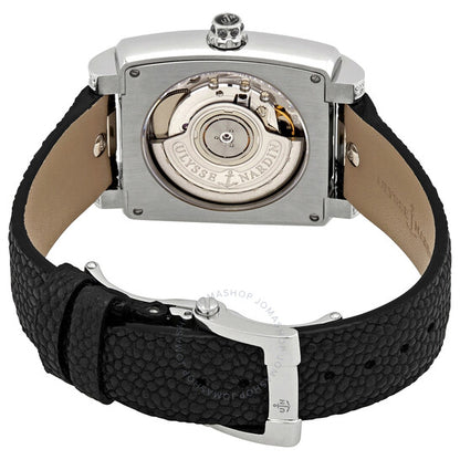 ساعة أوليس ناردين كابريس أوتوماتيكية بمينا سوداء للسيدات