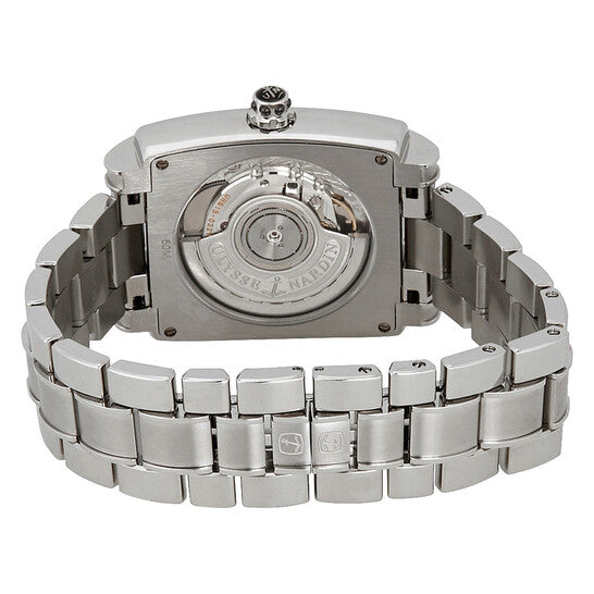 Ulysse Nardin, Caprice Automatic Black Dial Stainless Steel Ladies Watch