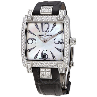 ساعة أوليس ناردين كابريس النسائية بمينا من عرق اللؤلؤ