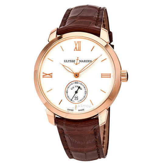 Ulysse Nardin, Classico 18K Rose Gold Automatic Men's Watch 3206-136-2-31