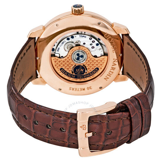 Ulysse Nardin, Classico 18K Rose Gold Automatic Men's Watch 3206-136-2-31
