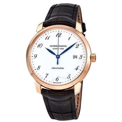 Ulysse Nardin, Classico Automatic White Enamel Dial Men's Watch 8152-111-2-5GF