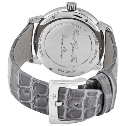 ساعة كلاسيكو ليدي دايموند رمادية اللون للنساء من أوليس ناردين