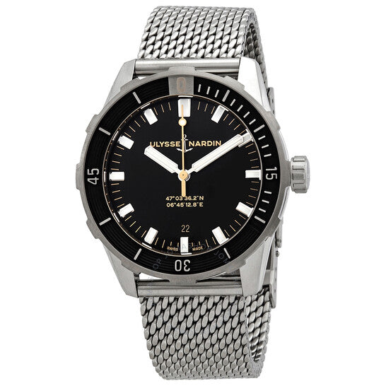 Ulysse Nardin, Diver Automatic Black Dial Men's Watch