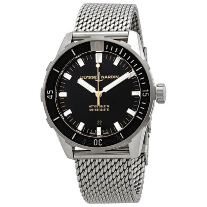 Ulysse Nardin, Diver Automatic Black Dial Men's Watch