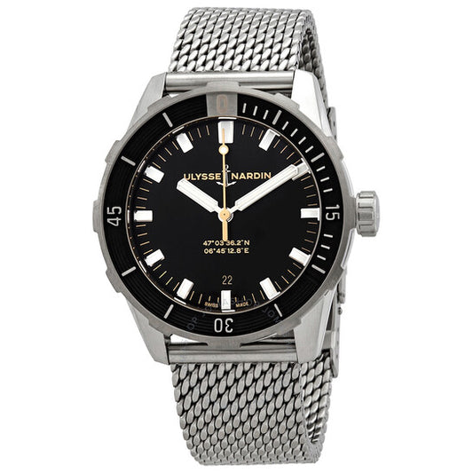 Ulysse Nardin, Diver Automatic Black Dial Men's Watch