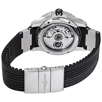 ساعة أوليس ناردين دايفر بلاك دايموند أوتوماتيكية للسيدات