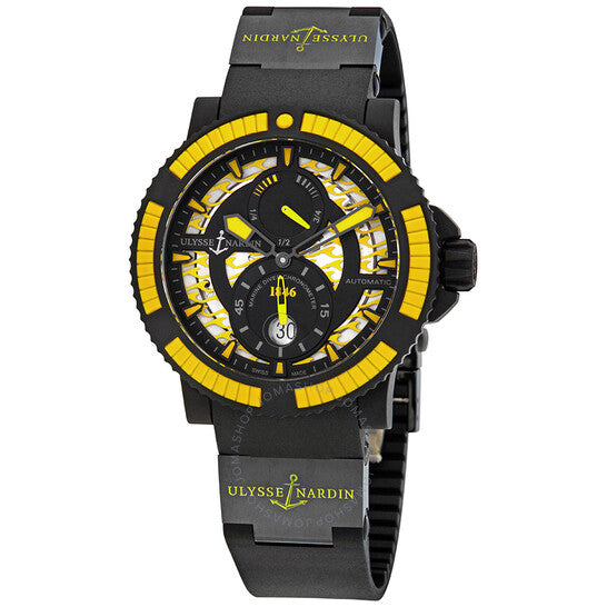 Ulysse Nardin, Diver Black Sea Automatic Black Dial Men's Watch