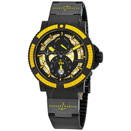 Ulysse Nardin, Diver Black Sea Automatic Black Dial Men's Watch