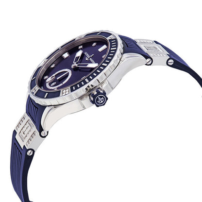 ساعة أوليس ناردين دايفر بلو دايموند أوتوماتيكية للسيدات