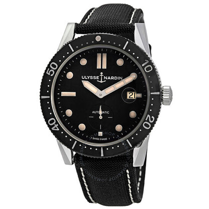 Ulysse Nardin, Diver Chronometer Automatic Black Dial Men's Watch