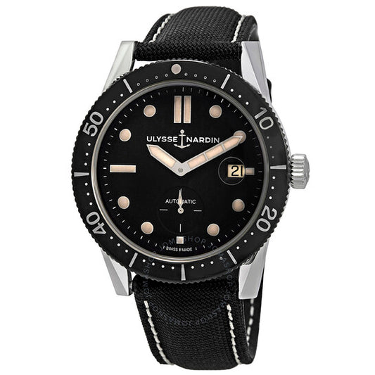 Ulysse Nardin, Diver Chronometer Automatic Black Dial Men's Watch