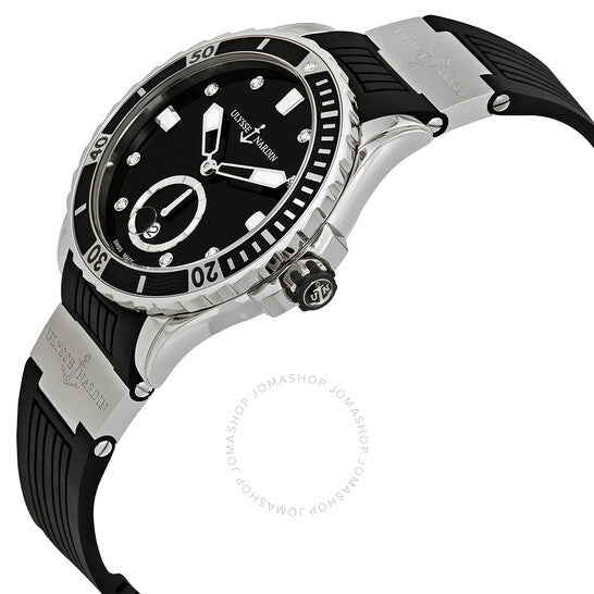Ulysse Nardin, Diver Lady Automatic Black Dial Ladies Watch 3202-190-312