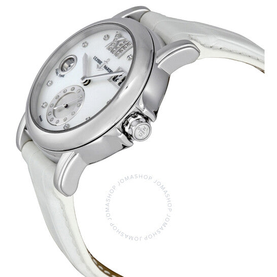Ulysse Nardin, Dual Lady Diamond Mother-of-pearl White Ladies Watch