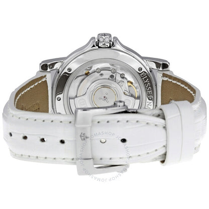 Ulysse Nardin, Dual Lady Diamond Mother-of-pearl White Ladies Watch