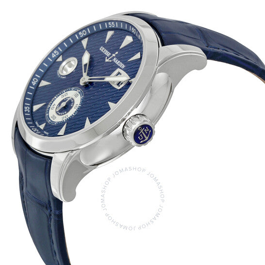 Ulysse Nardin, Dual Time Automatic Blue Dial Men's Watch 3343-126LE-93
