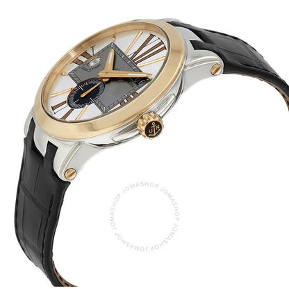 ساعة أوليس ناردين التنفيذية الأوتوماتيكية ثنائية التوقيت للرجال