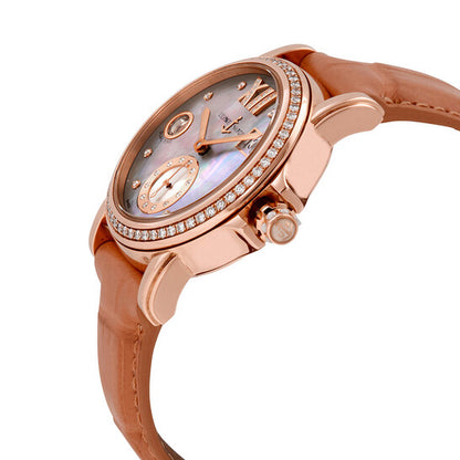 ساعة Ulysse Nardin، GMT Big Date أوتوماتيكية مرصعة بالألماس للسيدات