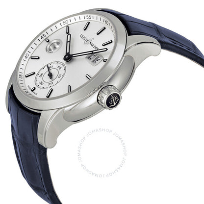 ساعة أوليس ناردين، جي إم تي ثنائية التوقيت أوتوماتيكية للرجال 3343126-91