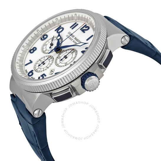 Ulysse Nardin, Marine Chronograph White Dial Automatic Men's Watch 1503-150-60