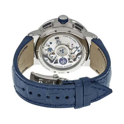 Ulysse Nardin, Marine Chronograph White Dial Automatic Men's Watch 1503-150-60