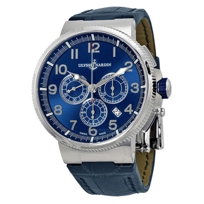 Ulysse Nardin, Marine Chronometer Blue Dial Automatic Men's Watch 1503-150-63