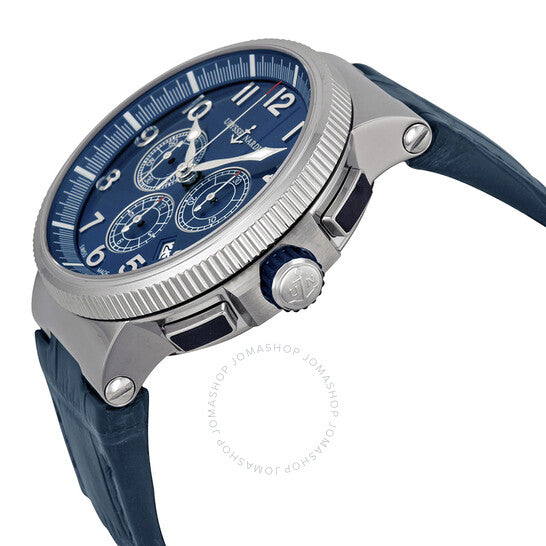 Ulysse Nardin, Marine Chronometer Blue Dial Automatic Men's Watch 1503-150-63