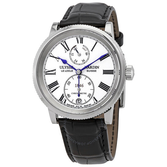 Ulysse Nardin, Marine Chronometer White Dial Automatic Men's Watch