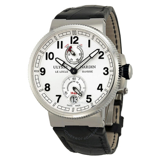 Ulysse Nardin, Marine Chronometer White Dial Men's Watch 1183-126-61