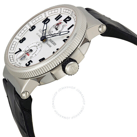 Ulysse Nardin, Marine Chronometer White Dial Men's Watch 1183-126-61