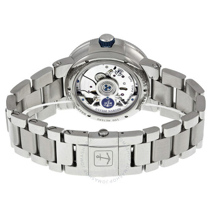 Ulysse Nardin, Marine Chronometer White Dial Stainless Steel Men's Watch