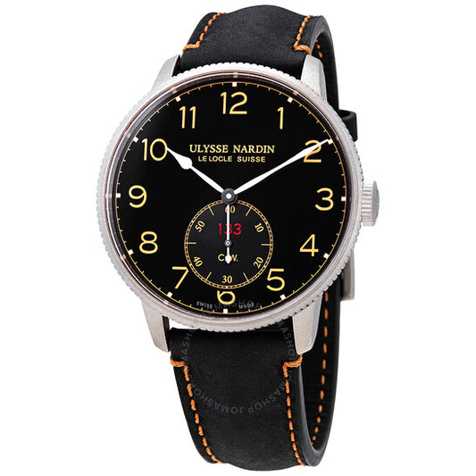 Ulysse Nardin, Marine Torpilleur Automatic Black Dial Men's Watch