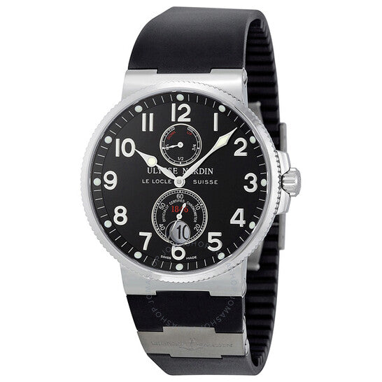 Ulysse Nardin, Maxi Marine Automatic Black Dial Men Watch