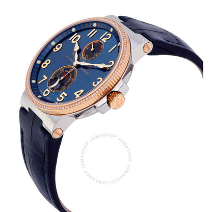 Ulysse Nardin, Maxi Marine Automatic Blue Dial Diamond Men's Watch