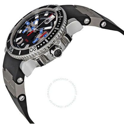 ساعة أوليس ناردين ماكسي مارين أوتوماتيكية كرونوغراف للرجال 8003-102-3-92