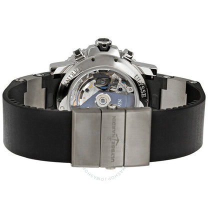 ساعة أوليس ناردين ماكسي مارين أوتوماتيكية كرونوغراف للرجال 8003-102-3-92