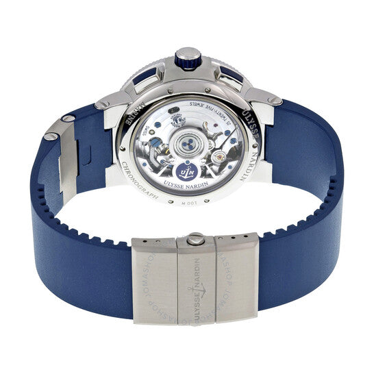 Ulysse Nardin, Maxi Marine Chronograph Automatic White Dial Men's Watch