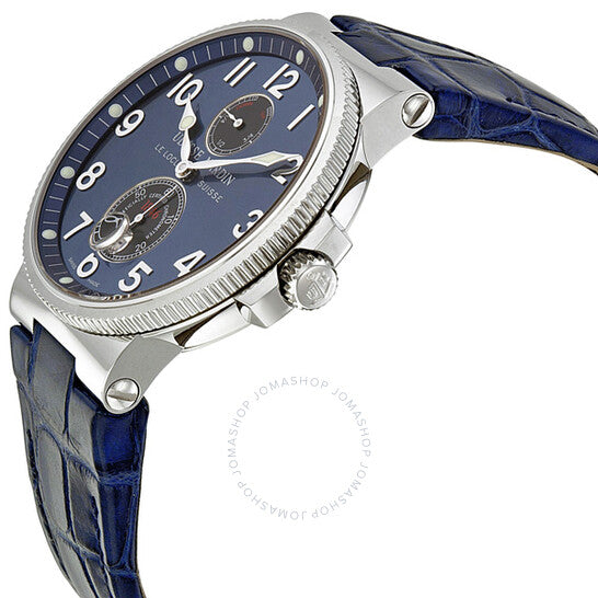 Ulysse Nardin, Maxi Marine Chronometer Blue Dial Leather Men's Watch