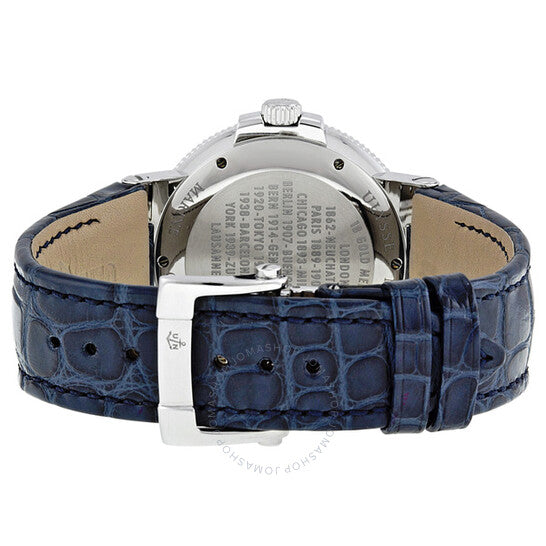 Ulysse Nardin, Maxi Marine Chronometer Blue Dial Leather Men's Watch