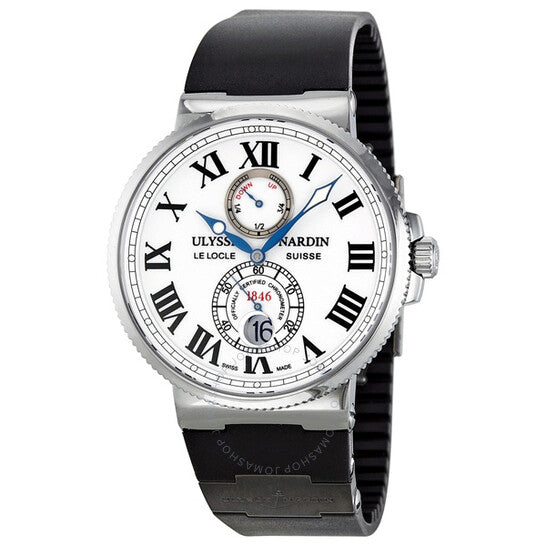 Ulysse Nardin, Maxi Marine Chronometer White Dial Men's Watch 263-67-3-40