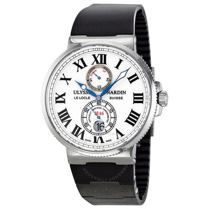 Ulysse Nardin, Maxi Marine Chronometer White Dial Men's Watch 263-67-3-40