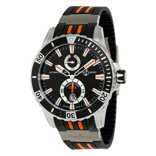 ساعة أوليس ناردين ماكسي مارين دايفر أوتوماتيكية للرجال 263-10-3-952