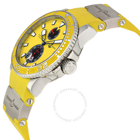 Ulysse Nardin, Maxi Marine Diver Automatic Yellow Dial Men's Watch