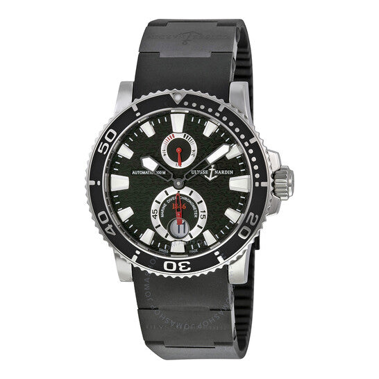 Ulysse Nardin, Maxi Marine Diver Black Dial Men's Watch 263-33-3C-82